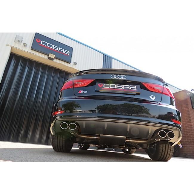 Cobra Exhaust Audi S3 (8V) Saloon (Non-Valved) (13-18) Turbo Back Performance Exhaust