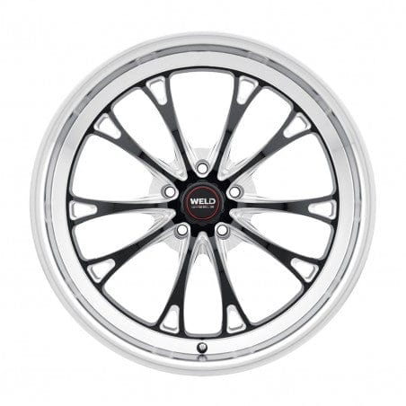 Weld S15700575P38 Belmont Drag S157 Wheel 20x10.5 5x127 ET38 BS7.25 Gloss Black MIL - DIA