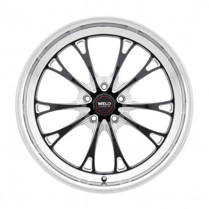 Weld S15700575P38 Belmont Drag S157 Wheel 20x10.5 5x127 ET38 BS7.25 Gloss Black MIL - DIA