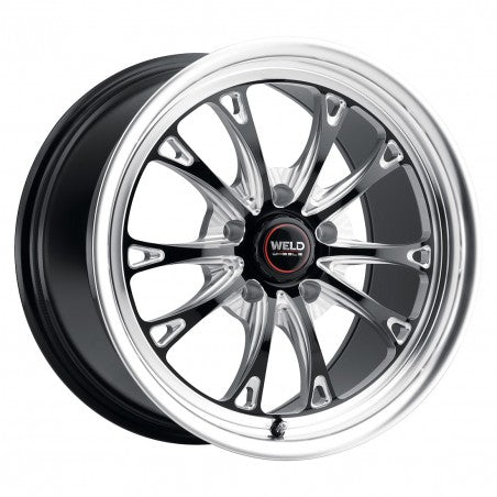 Weld S15770045P40 Belmont Drag S157 Wheel 17x10 5x112 ET40 BS7.1 Gloss Black MIL - DIA