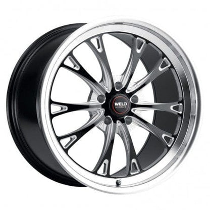Weld S11301162P70 Belmont S113 Wheel 20x11 5x120.65 ET70 BS8.75 Gloss Black MIL - DIA