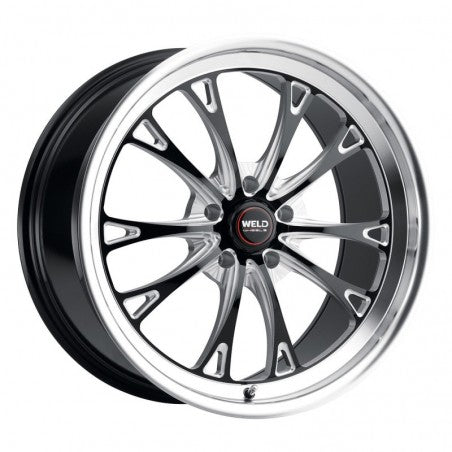 Weld S11388065P29 Belmont S113 Wheel 18x8 5x114.3 ET29 BS5.6 Gloss Black MIL - DIA