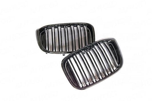 AUTOID BMW G01 G02 F97 F98 Gloss Black Kidney Grilles for BMW (Inc. X3 M40dx, X4 M40ix, X3M & X4M) - ML Performance UK