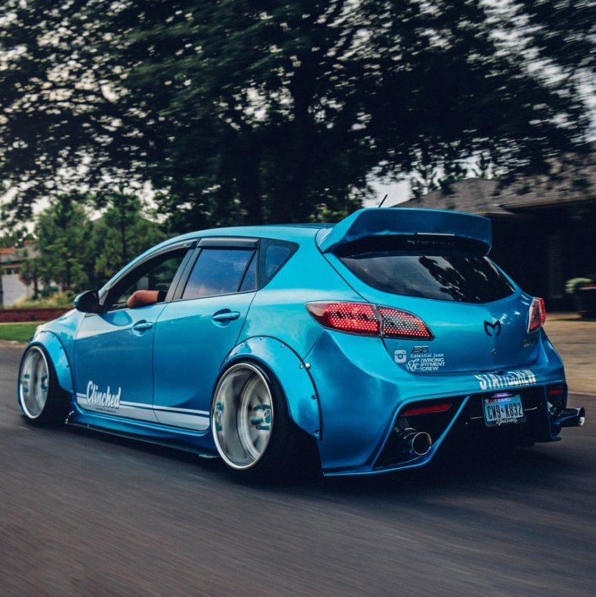 Clinched “New School” 10cm (3.9”) Fender Flares