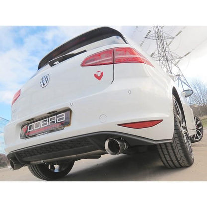 Cobra Exhaust VW Golf GTD (Mk7) 2.0 TDI (5G) (14-17) GTI Style Rear Exhaust