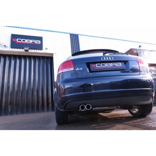 Cobra Exhaust Audi A3 (8P) 2.0 TFSI Quattro (3 Door) Turbo Back Performance Exhaust