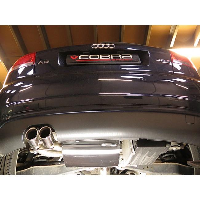 Cobra Exhaust Audi A3 (8P) 2.0 TFSI Quattro (3 Door) Cat Back Performance Exhaust