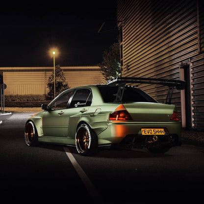 Clinched Mitsubishi Evolution Widebody kit