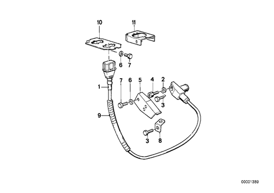 Genuine BMW 12141274645 E23 E24 E28 Holder (Inc. 633CSi, 732i & 735i) | ML Performance UK Car Parts
