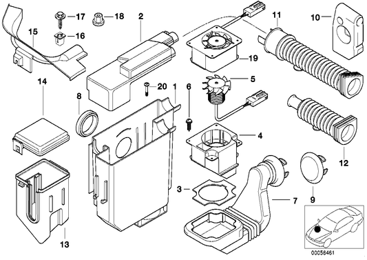 Genuine BMW 12521433537 E36 Relay Box Lower Part (Inc. Z3 2.8, Z3 1.9 & Z3 1.8) | ML Performance UK UK Car Parts