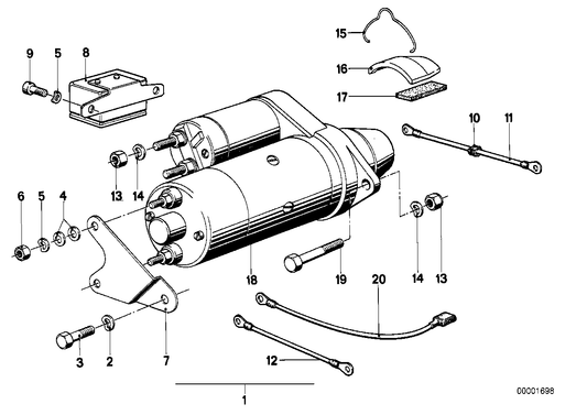 Genuine BMW 12411350775 Relay (Inc. R75/5, R50/5 & R60/5) | ML Performance UK UK Car Parts