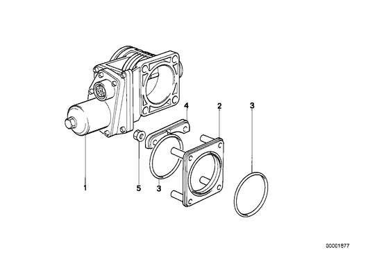 Genuine BMW 13541716532 E34 E32 Holder EML (Inc. 730i, 735iL & 730iL) | ML Performance UK UK Car Parts