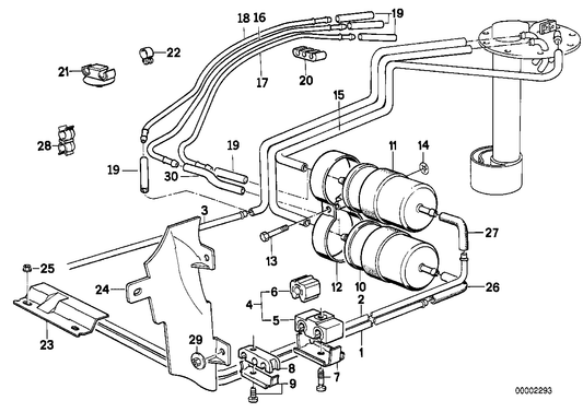 Genuine BMW 16121180264 E32 Hose (Inc. 750i, 750iL & 750iLS) | ML Performance UK UK Car Parts