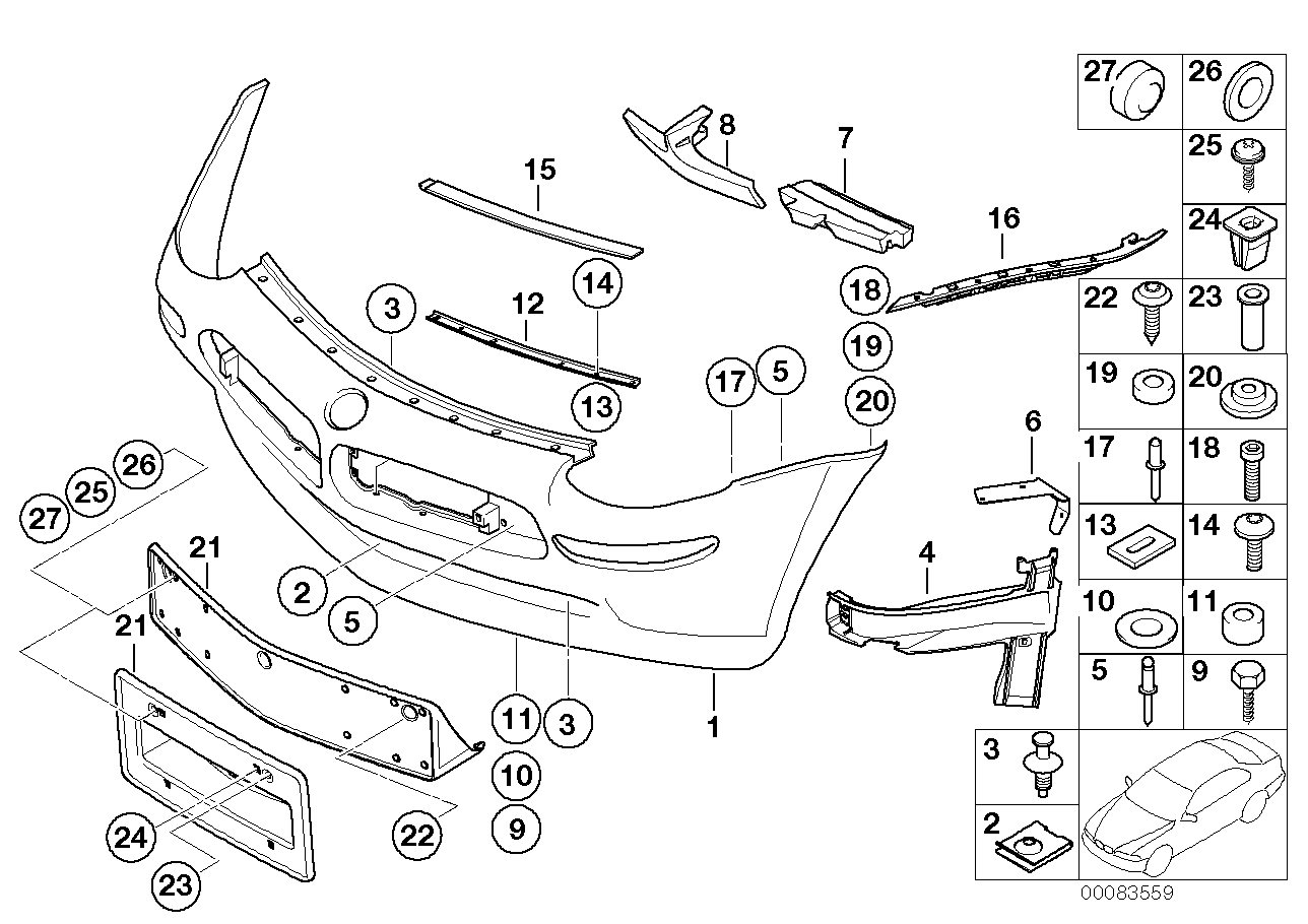 Genuine BMW 51117035535 E52 Left Bracket (Inc. Alpina V8 & Z8) | ML Performance UK UK Car Parts
