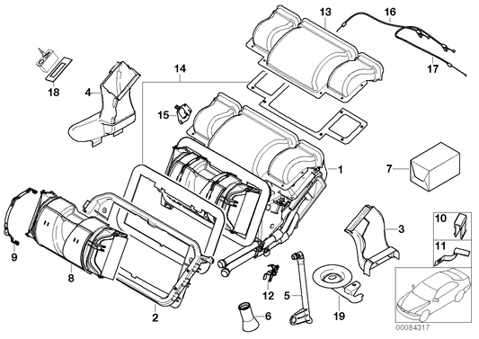 Genuine BMW 64116916243 E52 Drain Grommet, Condensation Water (Inc. Alpina V8 & Z8) | ML Performance UK UK Car Parts