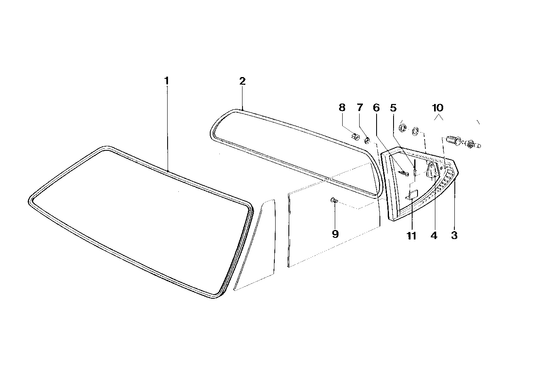 Genuine BMW 51362165873 E26 Lock (Inc. M1) | ML Performance UK UK Car Parts