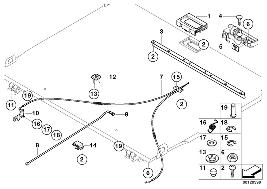 Genuine BMW 07119901544 E52 Circlip (Inc. X5 & Alpina V8) | ML Performance UK UK Car Parts