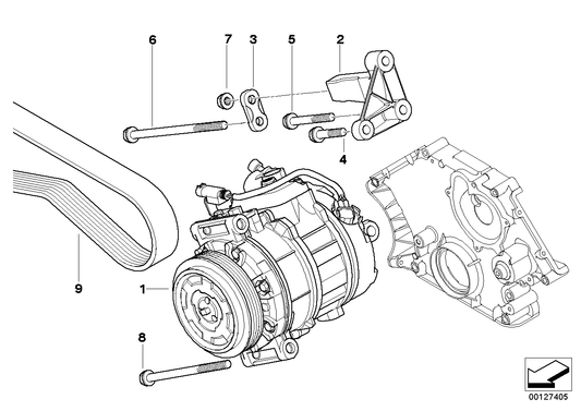 Genuine BMW 64557522482 E60 E67 E64 Plate (Inc. 650i, Alpina B7 & 750i) | ML Performance UK UK Car Parts