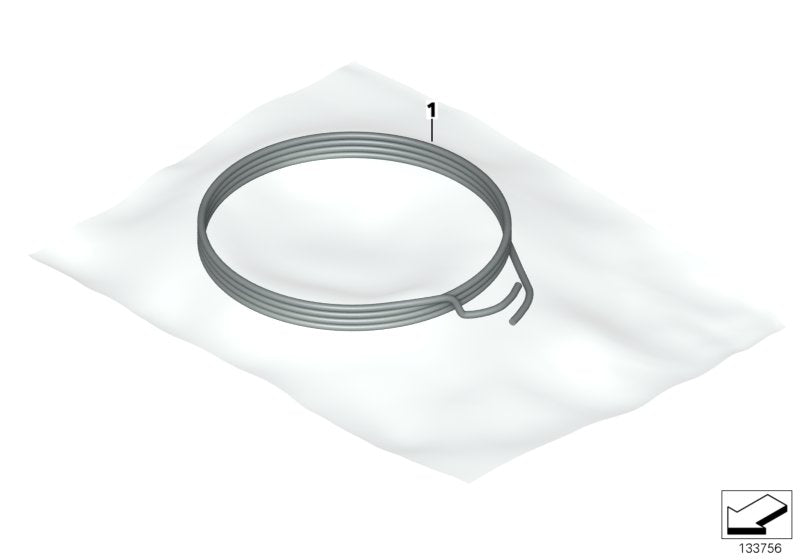 Genuine BMW 61119328328 Rep.Cable Airbag Reel Tensioner (Inc. X6) | ML Performance UK UK Car Parts