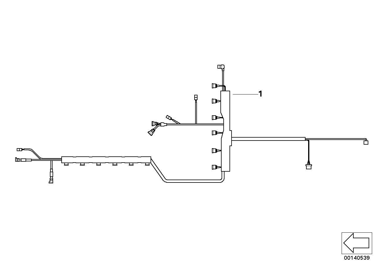 Genuine BMW 12517584702 E89 Cable Harness Injection Valve/Ignition (Inc. Z4 35i & Z4 35is) | ML Performance UK UK Car Parts
