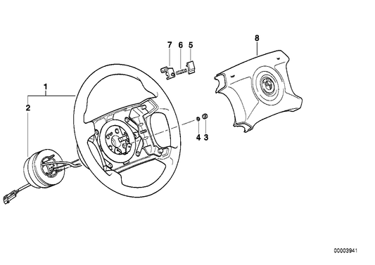 Genuine BMW 32341160859 E31 E32 E34 Thrust Adapter (Inc. 750i, 525tds & 325td) | ML Performance UK UK Car Parts
