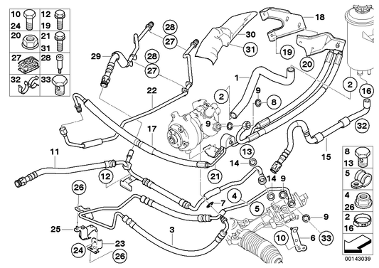 Genuine BMW 32416779942 E63 E61 E64 Holder With Rubber Mounting (Inc. 545i, 550i & 530i) | ML Performance UK UK Car Parts