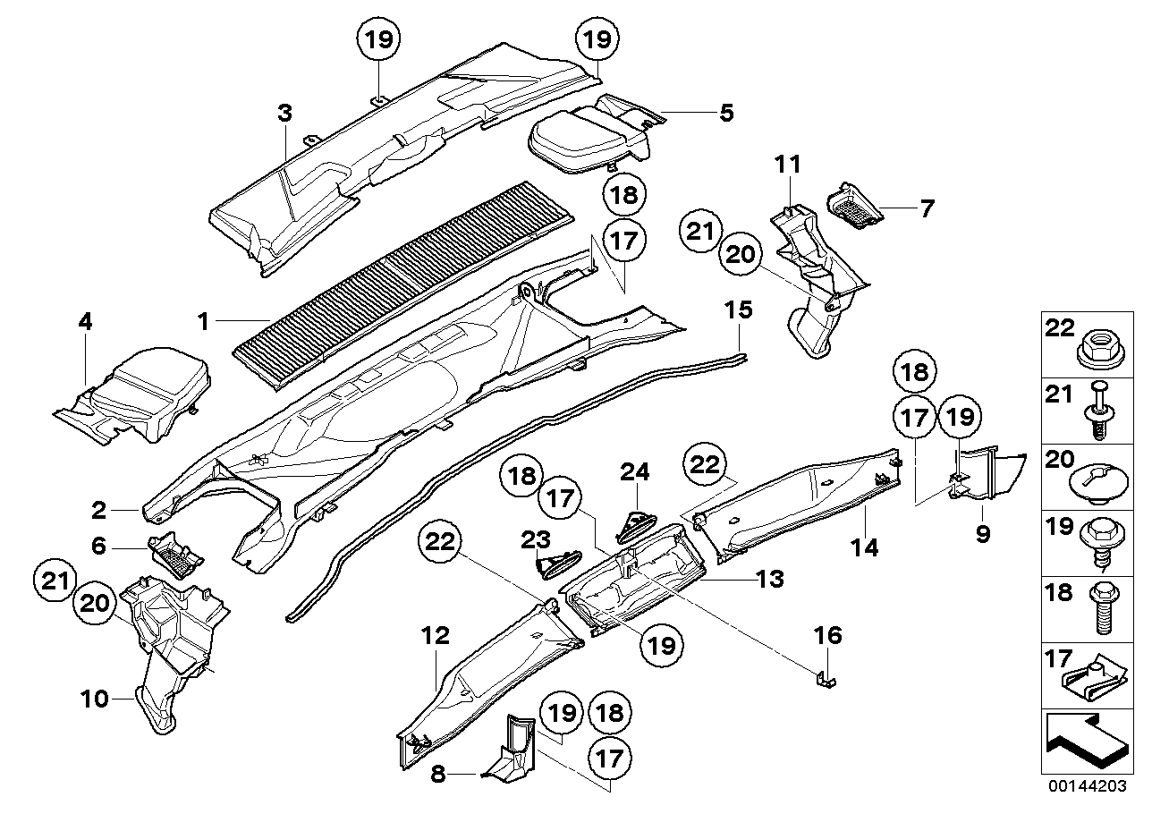 Genuine BMW 64316956425 E84 E90 E91 Water Drain, Left (Inc. X1 18d, 118d & 116i) | ML Performance UK UK Car Parts
