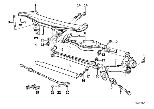 Genuine BMW 33321137147 Trailing Arm, Left (Inc. Z1) | ML Performance UK UK Car Parts