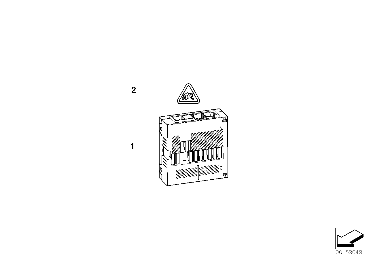 Genuine BMW 12527511050 E63 E53 E67 Socket Housing 2 POL. MPQ (Inc. X5) | ML Performance UK UK Car Parts