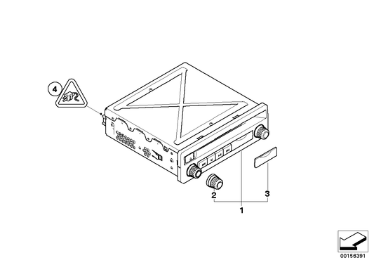 Genuine BMW 65129243263 E72 E70 Dvd Player (Inc. X5) | ML Performance UK UK Car Parts