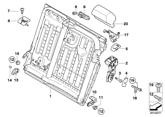 Genuine BMW 52207171495 E70 Cover, Left Control TABAK (Inc. X5) | ML Performance UK UK Car Parts
