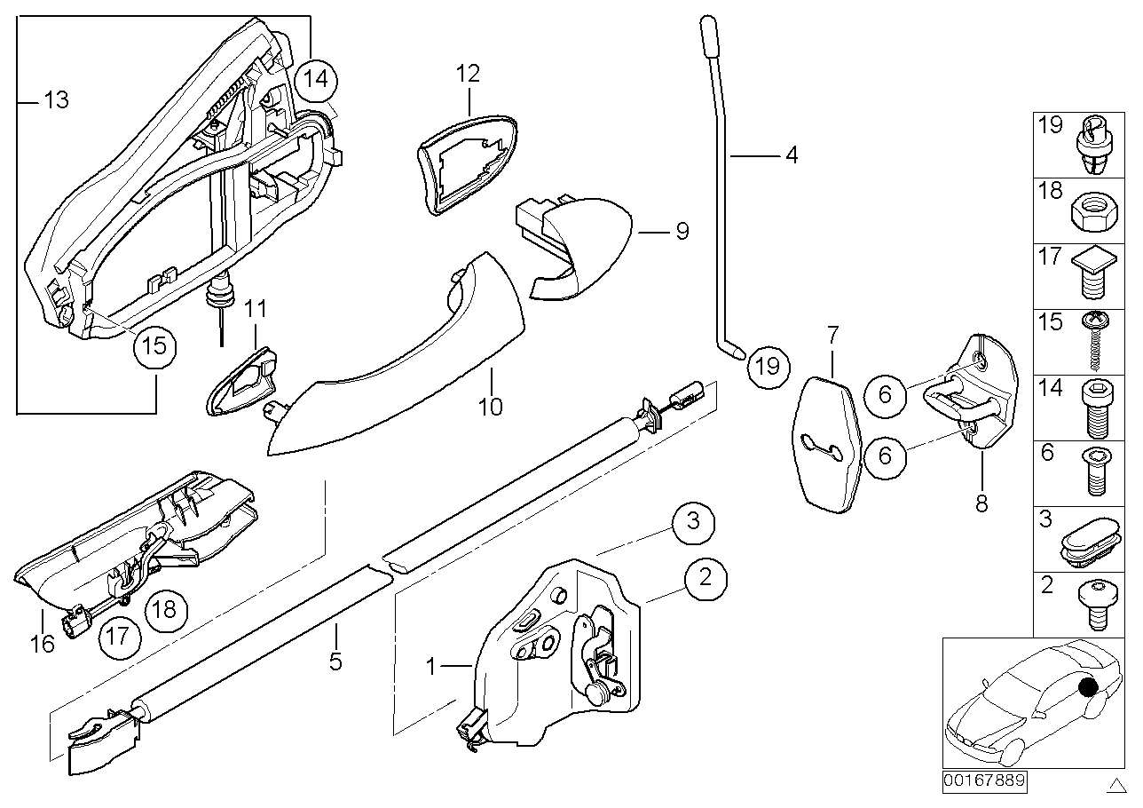 Genuine BMW 51218257739 E53 Covering Primend Left (Inc. X5) | ML Performance UK UK Car Parts