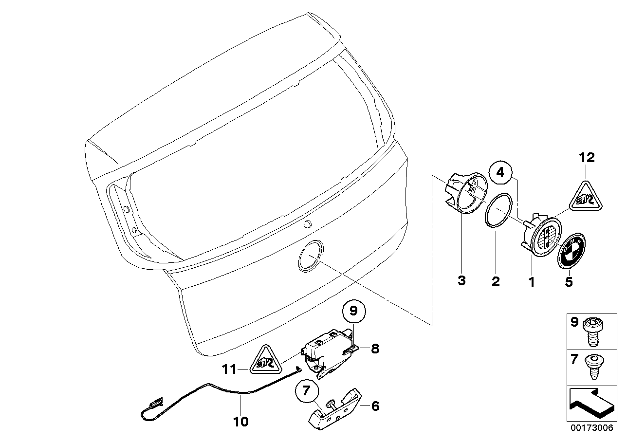Genuine BMW 51247201960 E86 Supporting Ring (Inc. 123d, 650iX 4.4 & 640d) | ML Performance UK UK Car Parts
