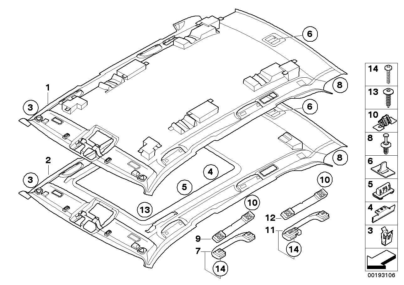 Genuine BMW 51166977714 E70 Handle Rear Right HImmELGRAU (Inc. X5) | ML Performance UK UK Car Parts