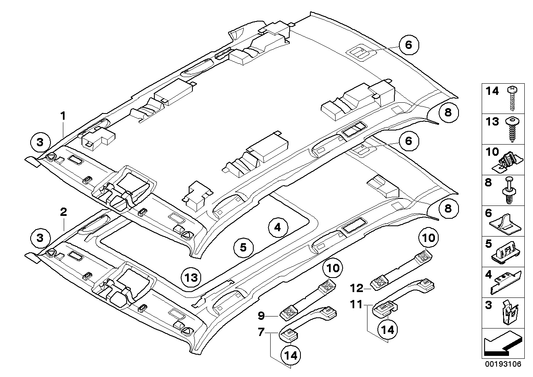 Genuine BMW 51166977714 E70 Handle Rear Right HImmELGRAU (Inc. X5) | ML Performance UK UK Car Parts