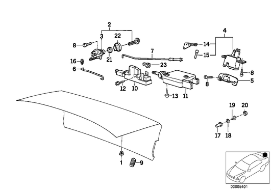 Genuine BMW 51241946130 E34 Connection Rod (Inc. 524td, 535i & 525ix) | ML Performance UK UK Car Parts