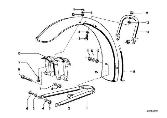 Genuine BMW 46611230377 Bracket Upper (Inc. R75/5, R50/5 & R60/5) | ML Performance UK UK Car Parts