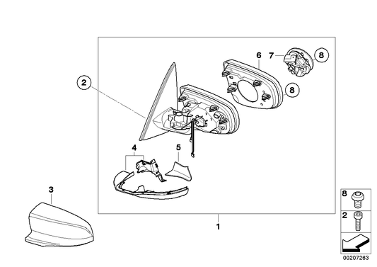 Genuine BMW 51167233054 E70 E71 Cover, Detent Mechanism, Right (Inc. X5 M & X6 M) | ML Performance UK UK Car Parts