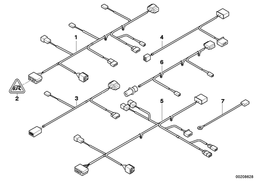 Genuine BMW 61129218763 E93 Wiring Set Seat, Driver's Side (Inc. 335i, 328i & M3) | ML Performance UK UK Car Parts