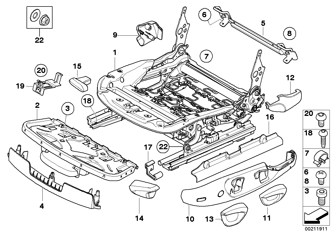 Genuine BMW 52109120356 E81 E92 Lever Right (Inc. 325d, 320d & 116d) | ML Performance UK UK Car Parts