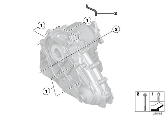 Genuine BMW 27107524991 F25 E70 Asa-Bolt M10X90 ZNS3 (Inc. X6 & X5 M) | ML Performance UK UK Car Parts