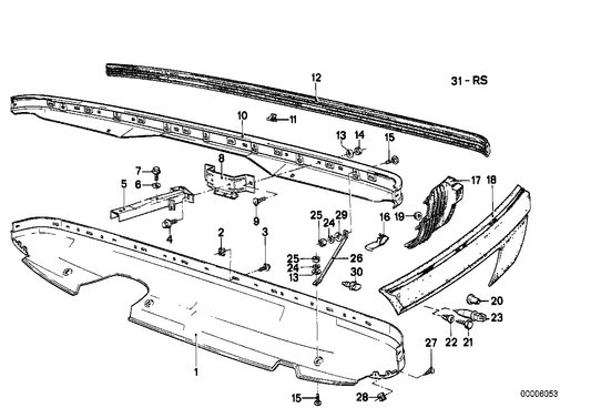 Genuine BMW 51121852305 E23 Rubber Strip (Inc. 728i, 728 & 733i) | ML Performance UK UK Car Parts