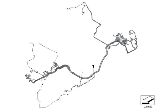 Genuine BMW 61112356537 Audio Wiring Harness, Duplicate (Inc. 428i, 418i & 430iX) | ML Performance UK UK Car Parts