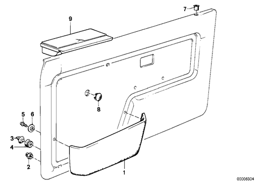 Genuine BMW 51418110034 E34 E24 E30 Cointray SILBER (Inc. 320i, 520i & 325e) | ML Performance UK Car Parts