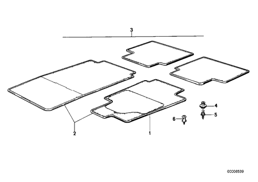 Genuine BMW 51471867941 E24 E28 E23 Push-Button TENAX (Inc. 525i, 728iS & 518i) | ML Performance UK UK Car Parts