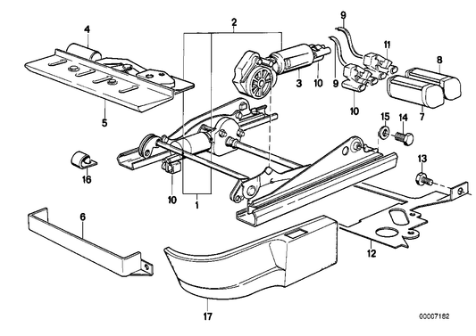 Genuine BMW 52101934603 E28 E24 Covering Outer Left NUTRIA (Inc. M5, 628CSi & 635CSi) | ML Performance UK UK Car Parts