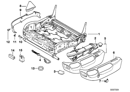 Genuine BMW 52108218773 E38 Fillister-Head Screw M6X25 GRUEN (Inc. 750iL, 740i & 730i) | ML Performance UK UK Car Parts