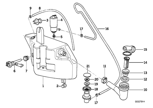Genuine BMW 61681386662 Hose Clamp D=24mm (Inc. 540i, 530i & 518g) | ML Performance UK UK Car Parts