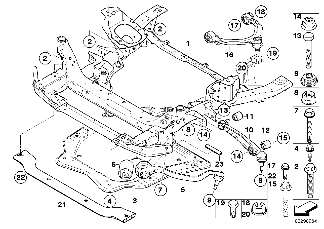 Genuine BMW 31106788727 E71 E72 E70 Reinforcement Plate (Inc. X6 & Hybrid X6) | ML Performance UK UK Car Parts