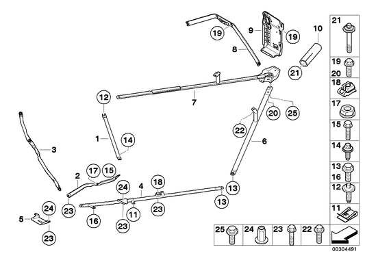 Genuine BMW 07147145742 E88 E64 Hex Bolt With Washer M10X40 (Inc. 118i, 218i & 230i) | ML Performance UK UK Car Parts